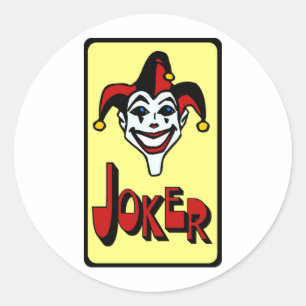 Sticker Rond Joker