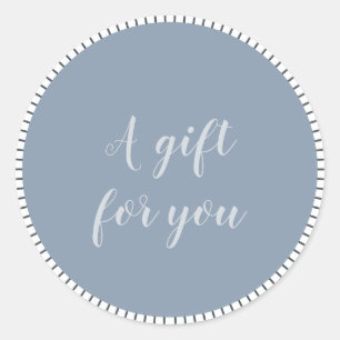 Sticker Rond Joli Script Petite entreprise Cadeau client pour v