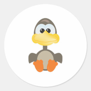 Sticker Rond Jolie oie Goofkins