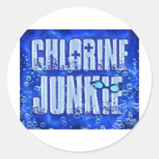 Sticker Rond joncs au chlore