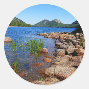 Sticker Rond Jordan Pond II à Acadia National Park