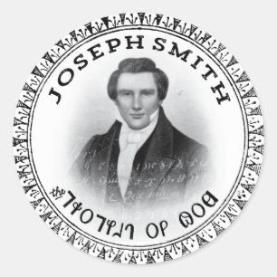 Sticker Rond Joseph Smith Le Prophète de Dieu