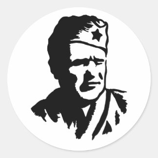 Sticker Rond Josip Broz Tito