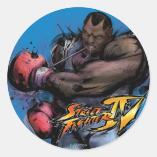 Sticker Rond Jouer sur le gant