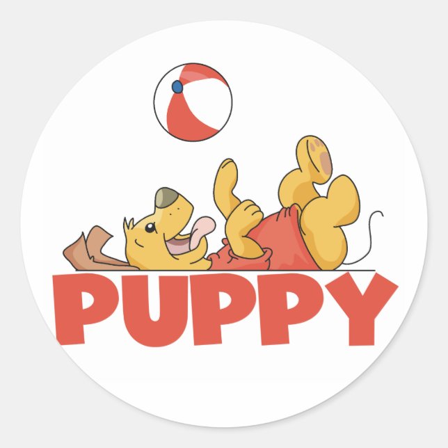 Sticker Rond Joues de marionnettes TShirts et cadeaux (Devant)