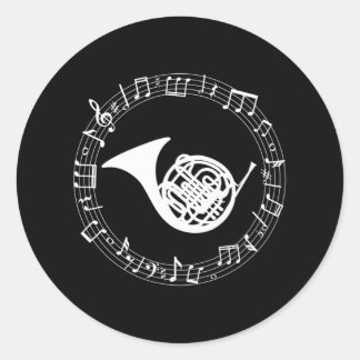 Sticker Rond Joueur de la Corne de France