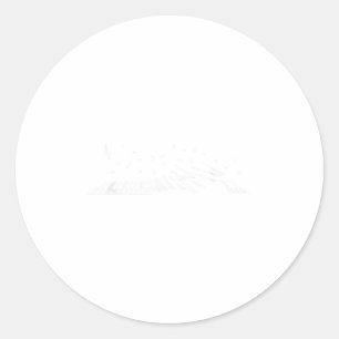 Sticker Rond Joueur de piano de musique clicique Cadeau Notes d