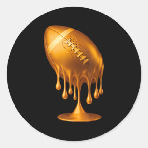 Sticker Rond Jour de jeu des fans de joueurs de football de la 