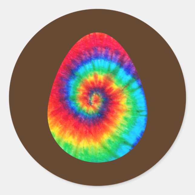 Sticker Rond Jour de Pâques Joyeux Jour de Pâques Joyeux Basket (Devant)