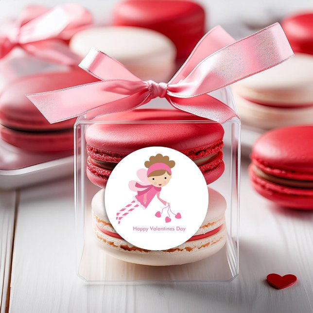 Sticker Rond Jour des Valentines de Fée Sucrée (Créateur téléchargé)