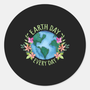 Sticker Rond Jour Hein Chaque Jour Sauvez La Planète Mère Hein 