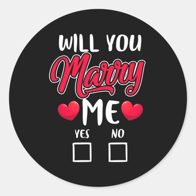 Sticker Rond Journée de Valentines (Devant)