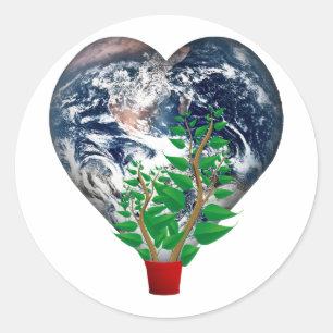 Sticker Rond Journée mondiale de l'environnement
