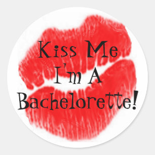 Sticker Rond Jours de fête de la Bachelorette