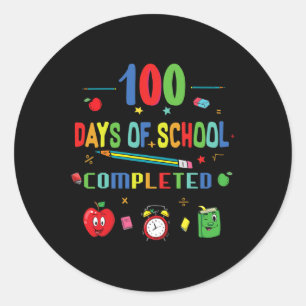 Sticker Rond Jours D'Enseignant Et D'Étudiant 1