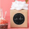 JOVI Edgy minimaliste moderne Mariage noir et blan