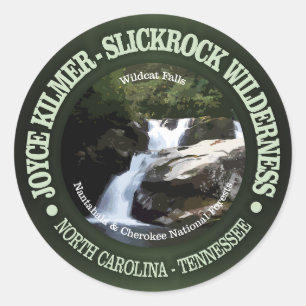 Sticker Rond Joyce Kilmer-Slickrock Wilderness