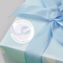 Joyeuse fête de la queue de sirène d'anniversaire