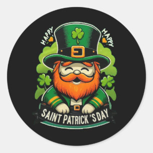 Sticker Rond Joyeuse Saint-Patrick