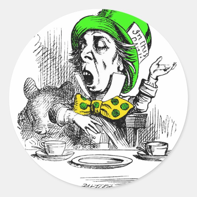 Sticker Rond Joyeux anniversaire (Devant)