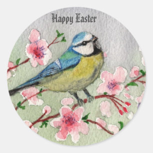 Sticker Rond Joyeux Pâques