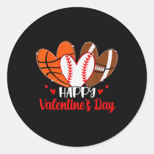 Sticker Rond Joyeux Valentines Day Shirt Boys Sketll Vendre Foo