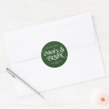 Joyeux vert minimaliste et Noël brillant