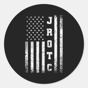 Sticker Rond Jrotc États-Unis Junior Rotc