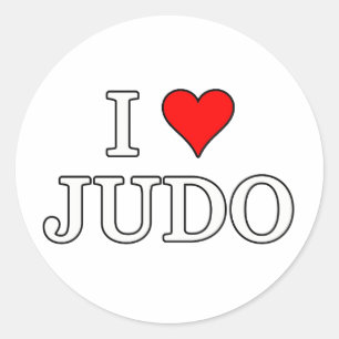 Sticker Rond Judo