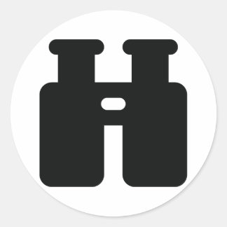 Sticker Rond Jumelles