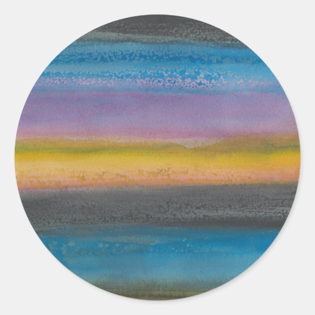 Sticker Rond Juniper Mist I (Devant)