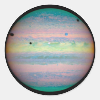 Sticker Rond Jupiter