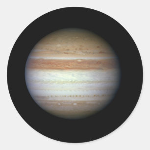 Sticker Rond Jupiter Planète NASA