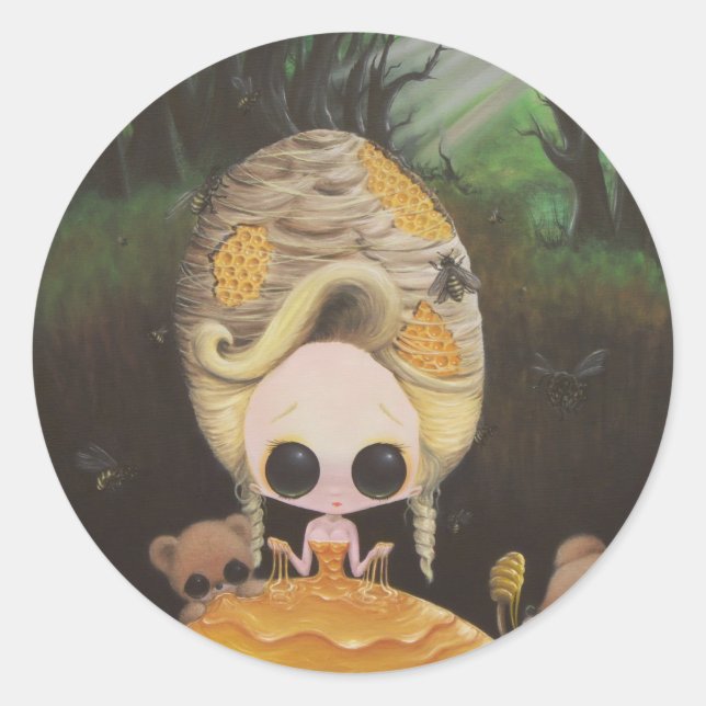 Sticker Rond Juste (Devant)