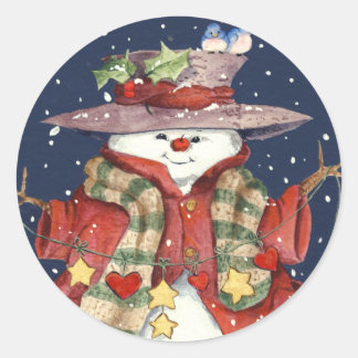 STICKER ROND JUSTE AMOUREUX