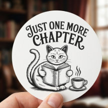 Juste Un Chapitre De Plus Chat Lisant Un Livre