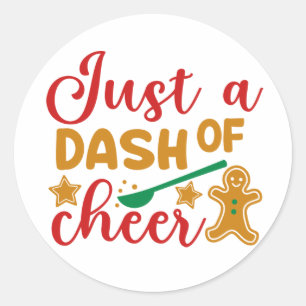 Sticker Rond Juste une pointe de joie