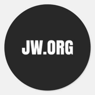Sticker Rond Jw Org Témoins De Jéhovah