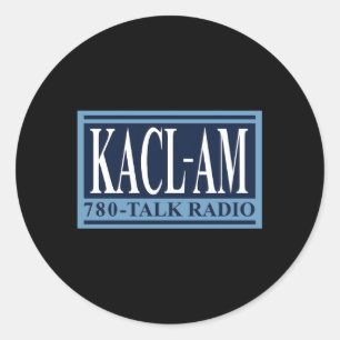 Sticker Rond Kacl 780 Am Talk Radio
