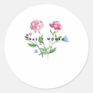 Sticker Rond Kamala Harris 2020 Feminist Flow