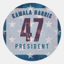 Kamala Harris 47e Président. Cercle