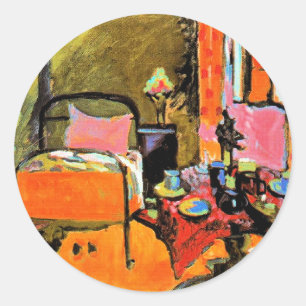 Sticker Rond Kandinsky - Chambre à coucher à Aintmillerstrasse,