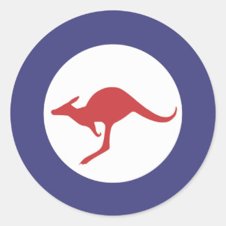 Sticker Rond Kangaroo Roundel