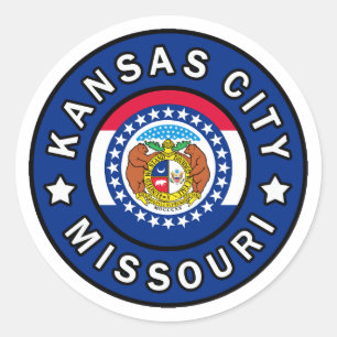 Sticker Rond Kansas City Missouri