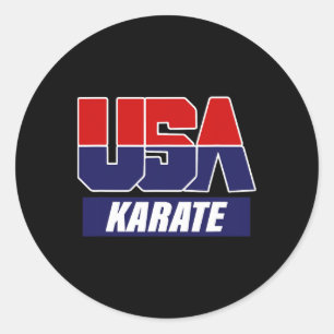 Sticker Rond Karaté2