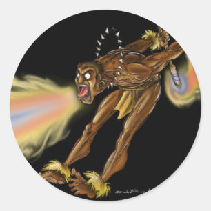 Sticker Rond Kauai Hot Mouth finale