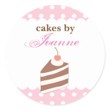 KAWAII chou pâtisserie PINK Boulangerie Logo Stick