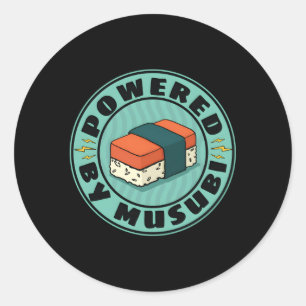 Sticker Rond Kawaii Musubi