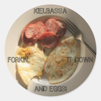 STICKER ROND KAY PASA, KIELBASSA ?