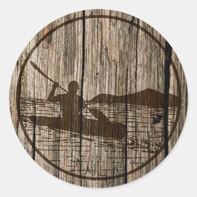 Sticker Rond Kayak (Devant)